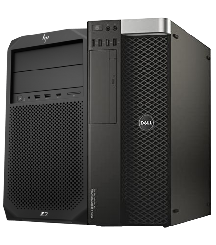 Dell and HPE Towers & Workstations