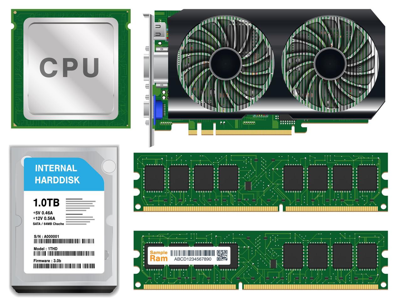 Server Parts & Upgrades